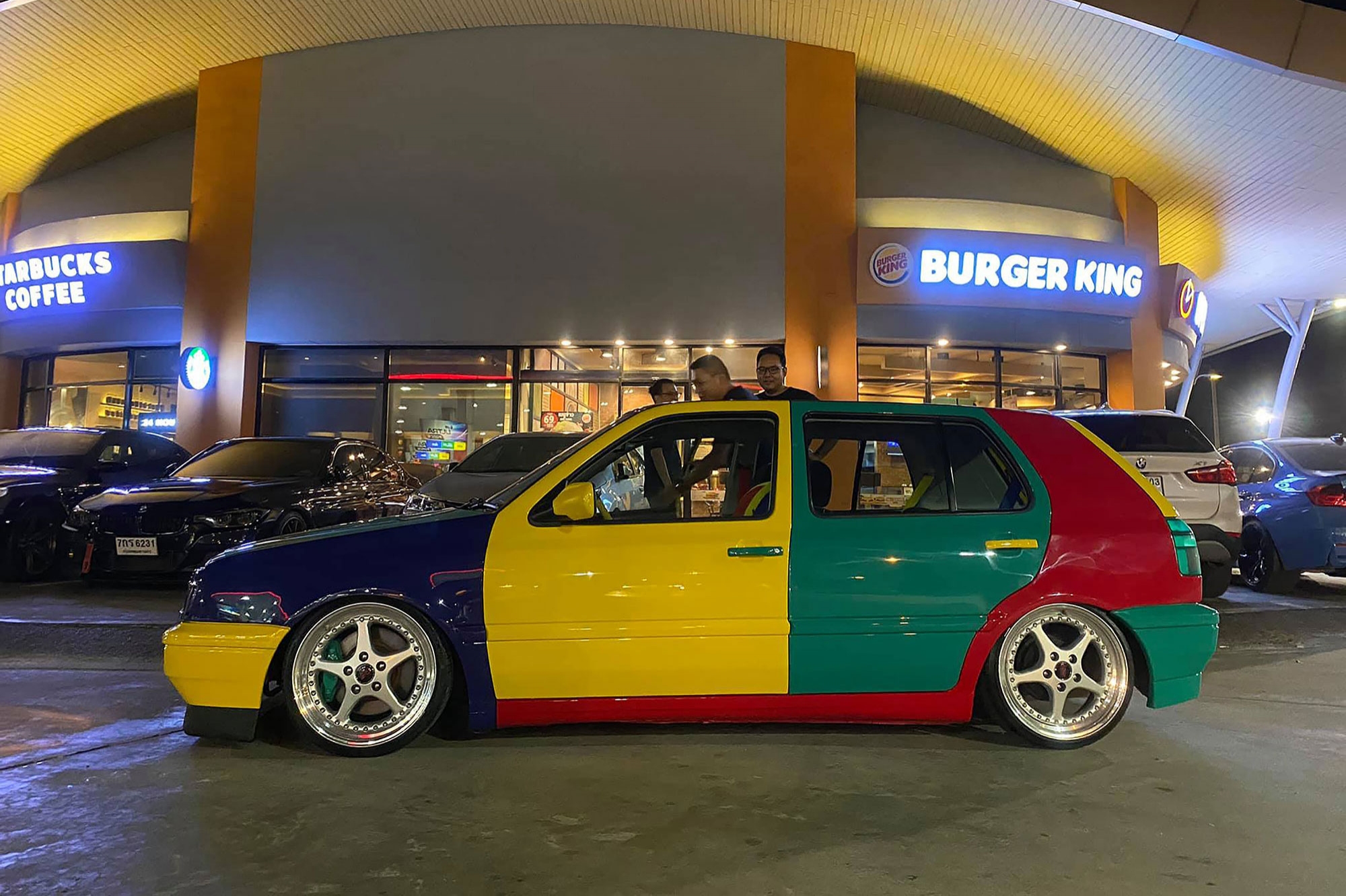 Volkswagen Golf Mk.3 Harlequin Project